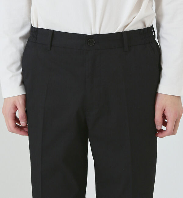 ABAHOUSE「【多機能/シェルタリングドライ】リネン混 イージー スラックス」|スラックス|