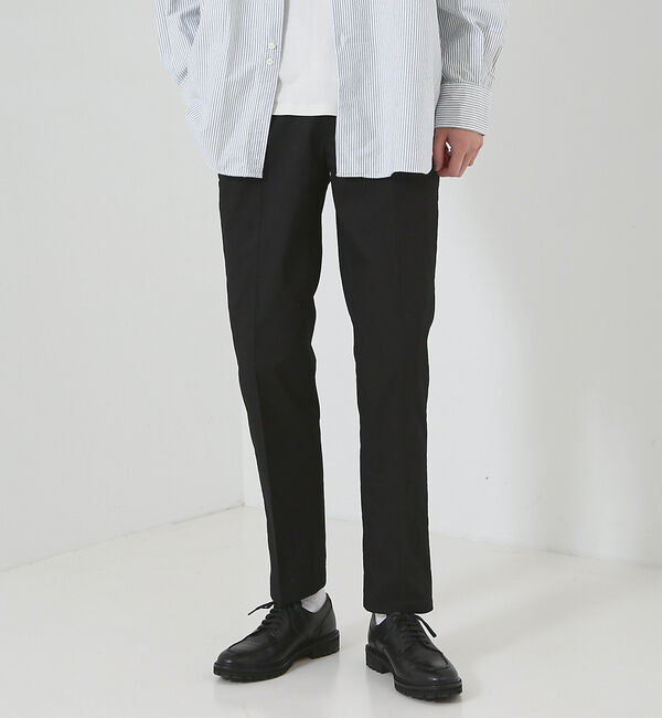 ABAHOUSE「【多機能/シェルタリングドライ】リネン混 イージー スラックス」|スラックス|