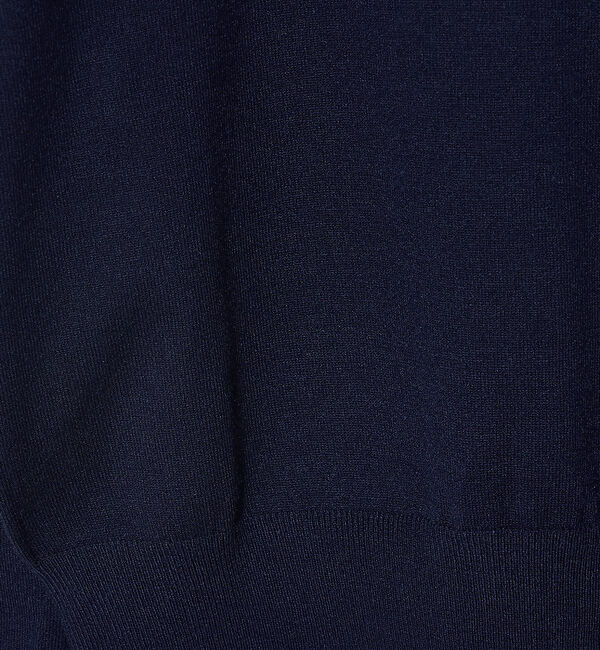 ABAHOUSE「【カシミヤタッチ】ハイゲージ モックネック ニット」|ニット・セーター|