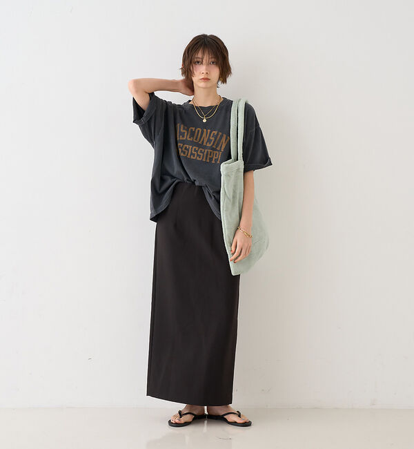 Rouge vif「【REMI RELIEF レミレリーフ】別注TEE WISCONSI ロゴTシャ」|Tシャツ・カットソー|