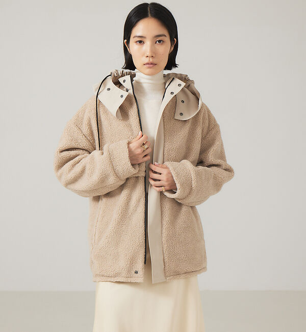 The Store by C' 「【VACHEMENT】ボアブルゾン」|ブルゾン・スタジャン|