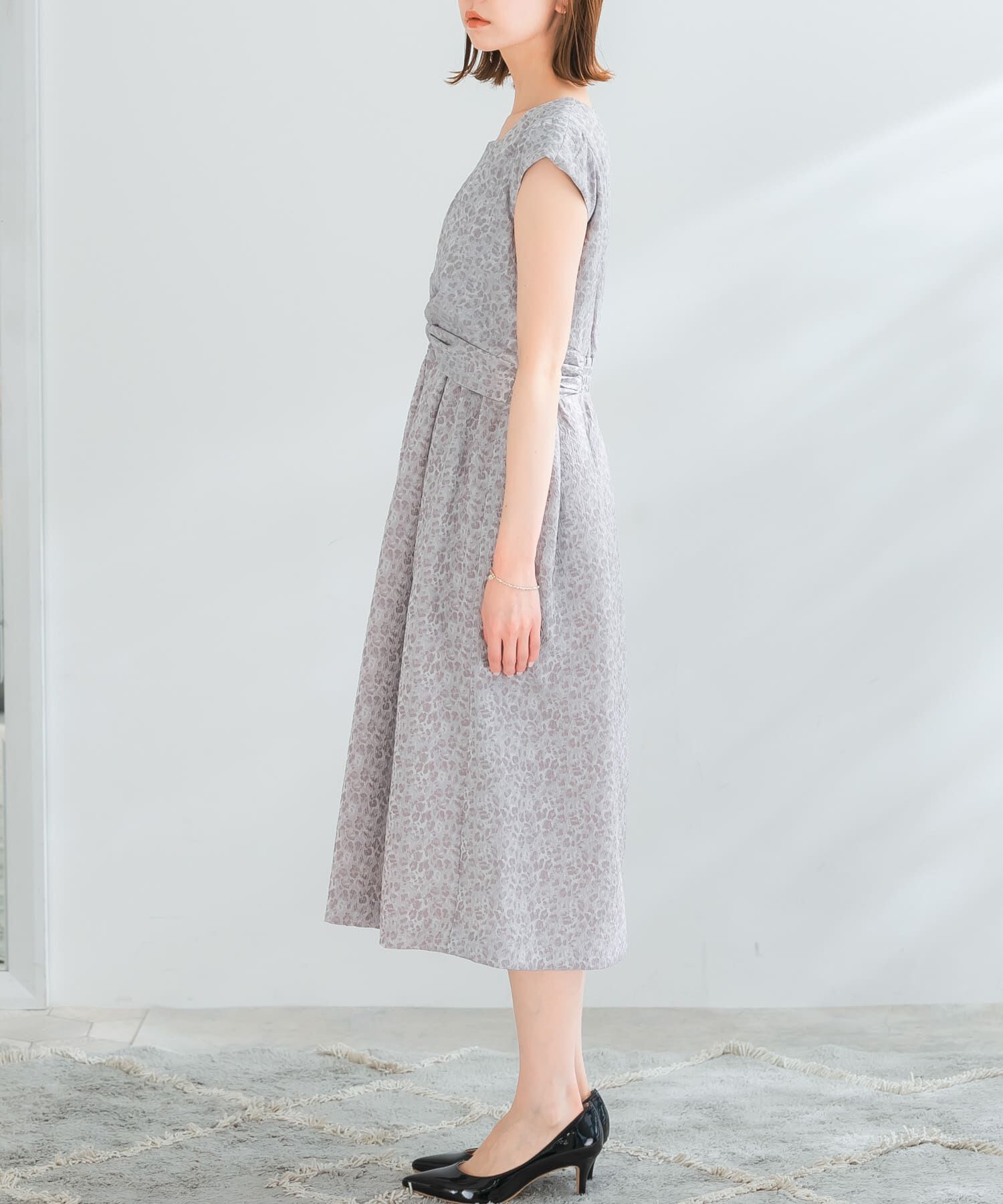 URBAN RESEARCH ROSSO「『別注』Chaco&times;ROSSO　ジャガード2WAYドレス」|ワンピース|