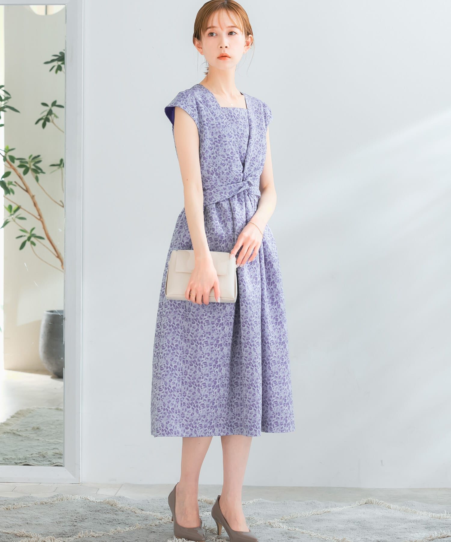 URBAN RESEARCH ROSSO「『別注』Chaco&times;ROSSO　ジャガード2WAYドレス」|ワンピース|