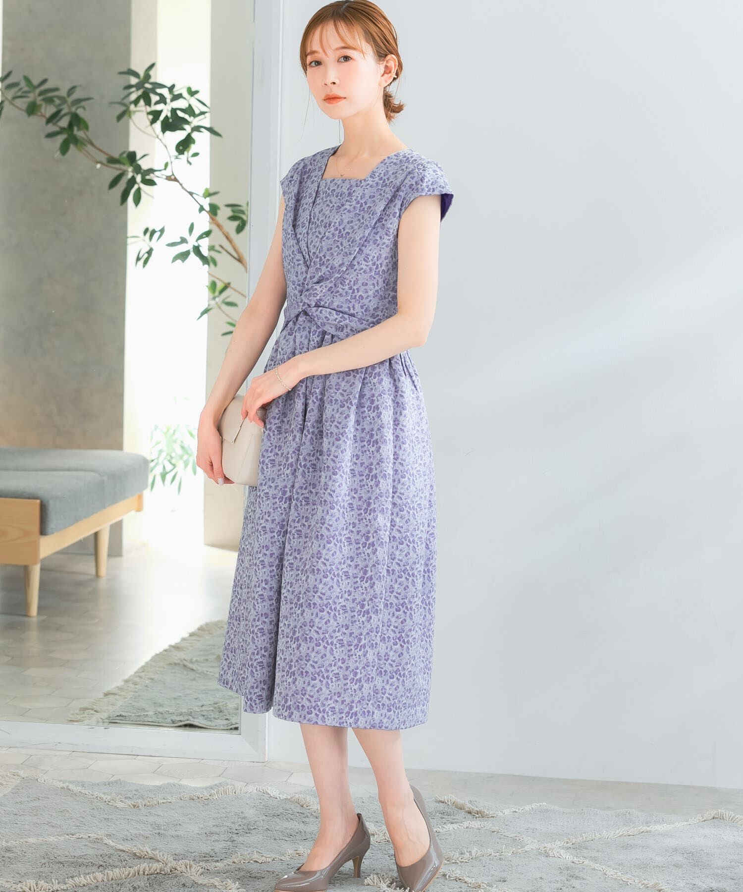 URBAN RESEARCH ROSSO「『別注』Chaco&times;ROSSO　ジャガード2WAYドレス」|ワンピース|