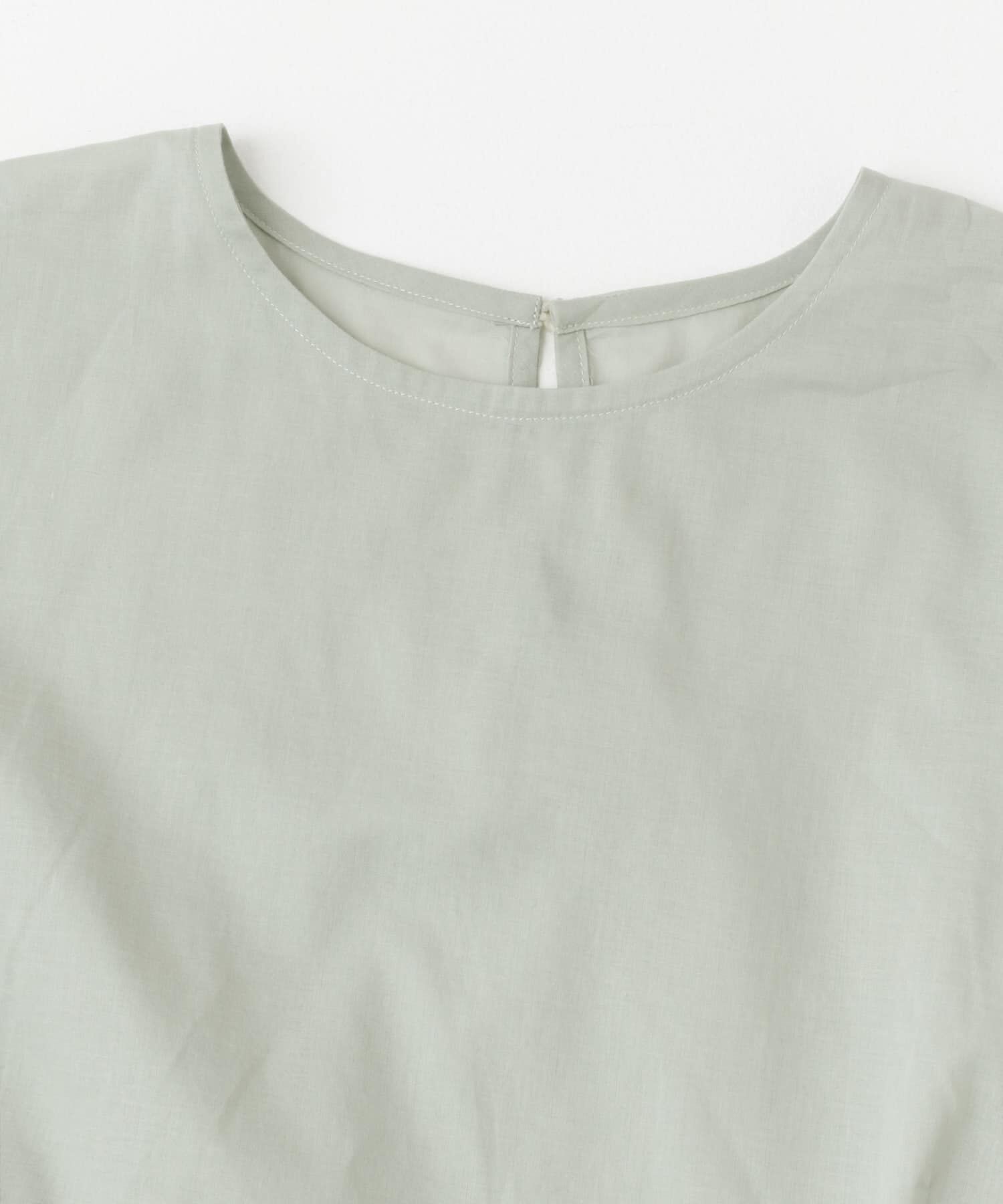 URBAN RESEARCH ROSSO「F by ROSSO　コットンボイル切替ギャザーブラウス」|シャツ・ブラウス|