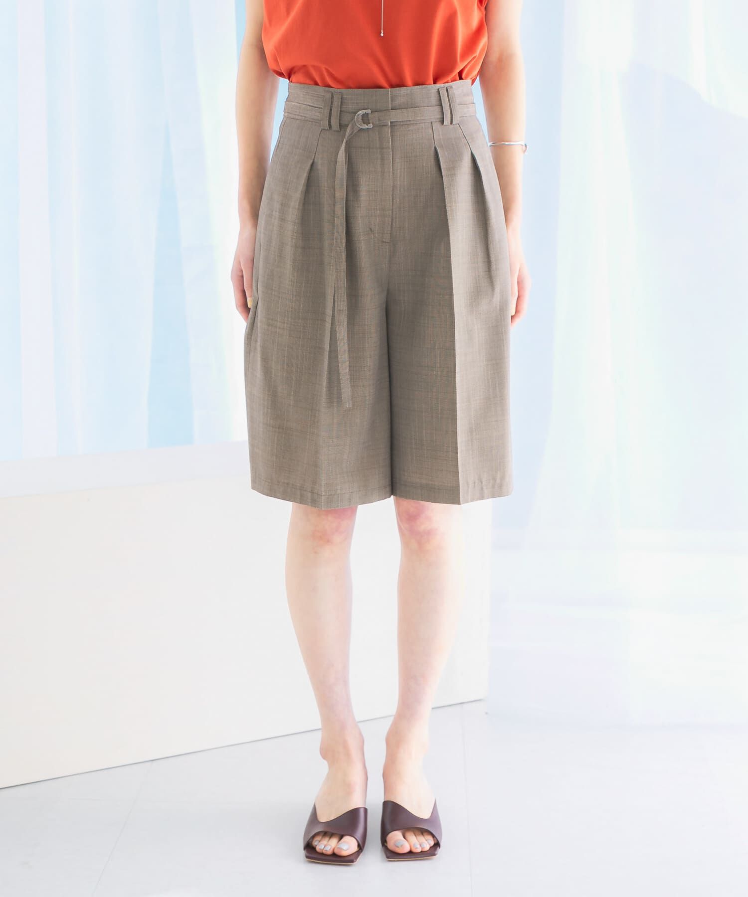 URBAN RESEARCH ROSSO「リネンライクハーフパンツ」|その他|