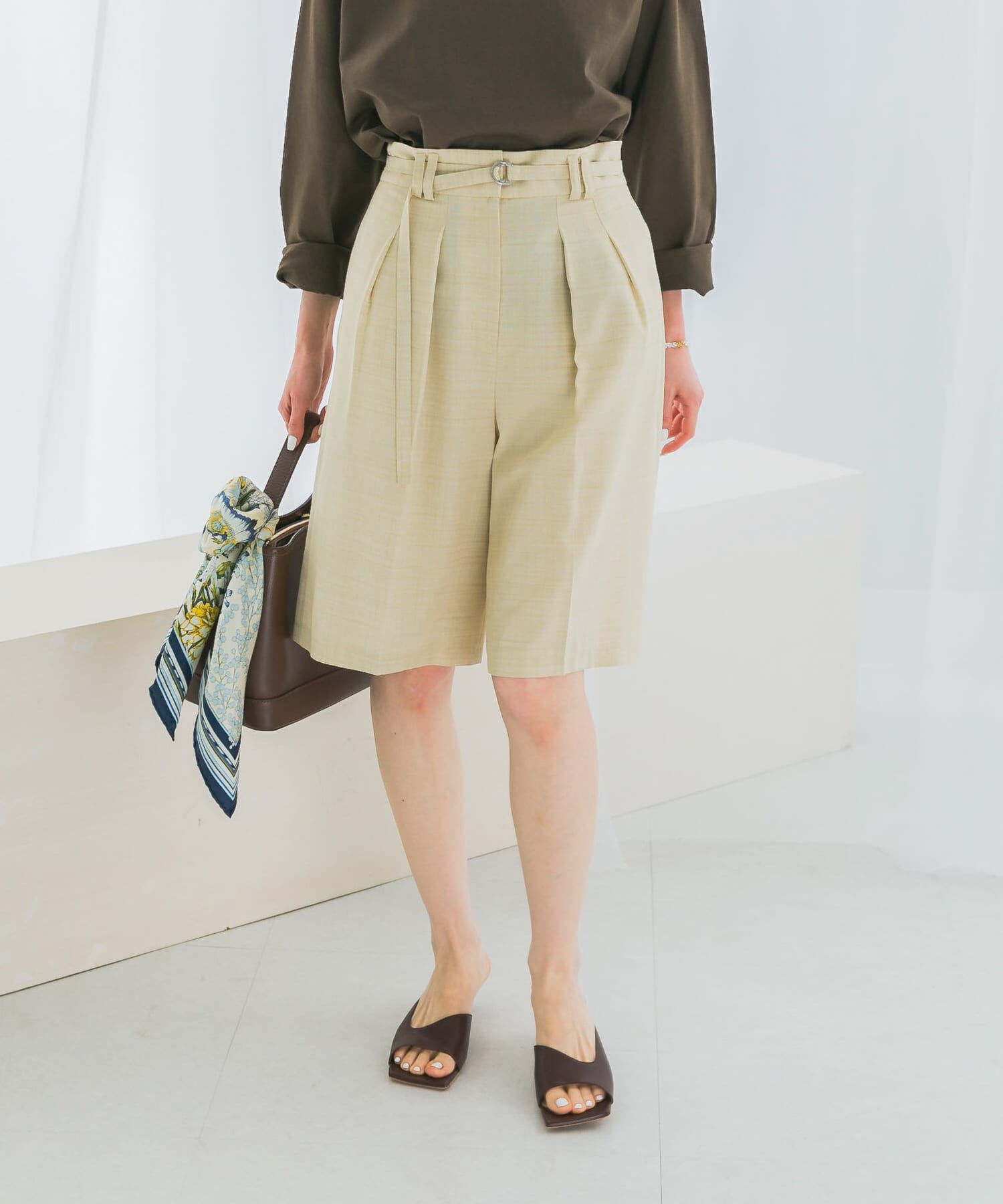 URBAN RESEARCH ROSSO「リネンライクハーフパンツ」|その他|