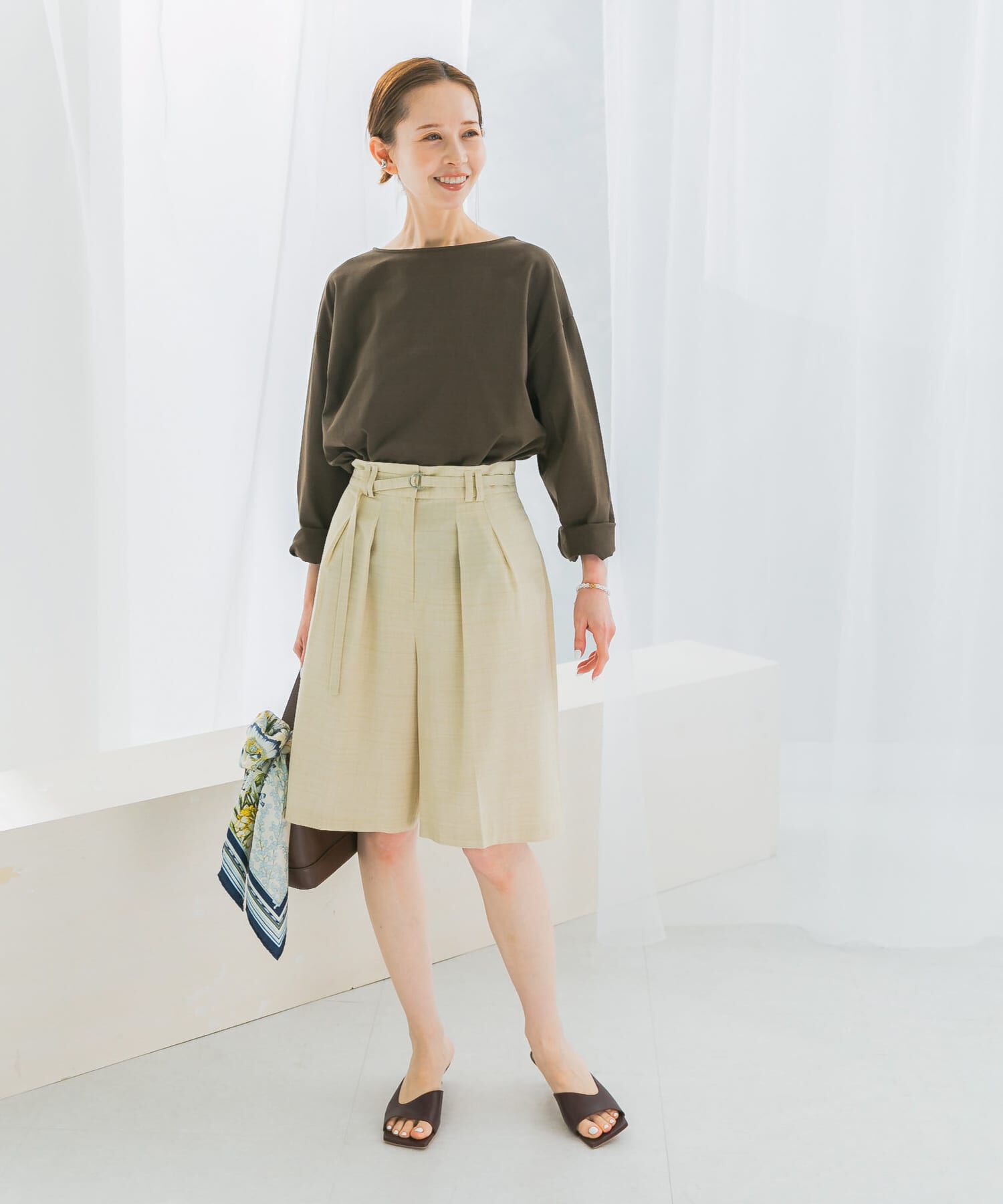 URBAN RESEARCH ROSSO「リネンライクハーフパンツ」|その他|