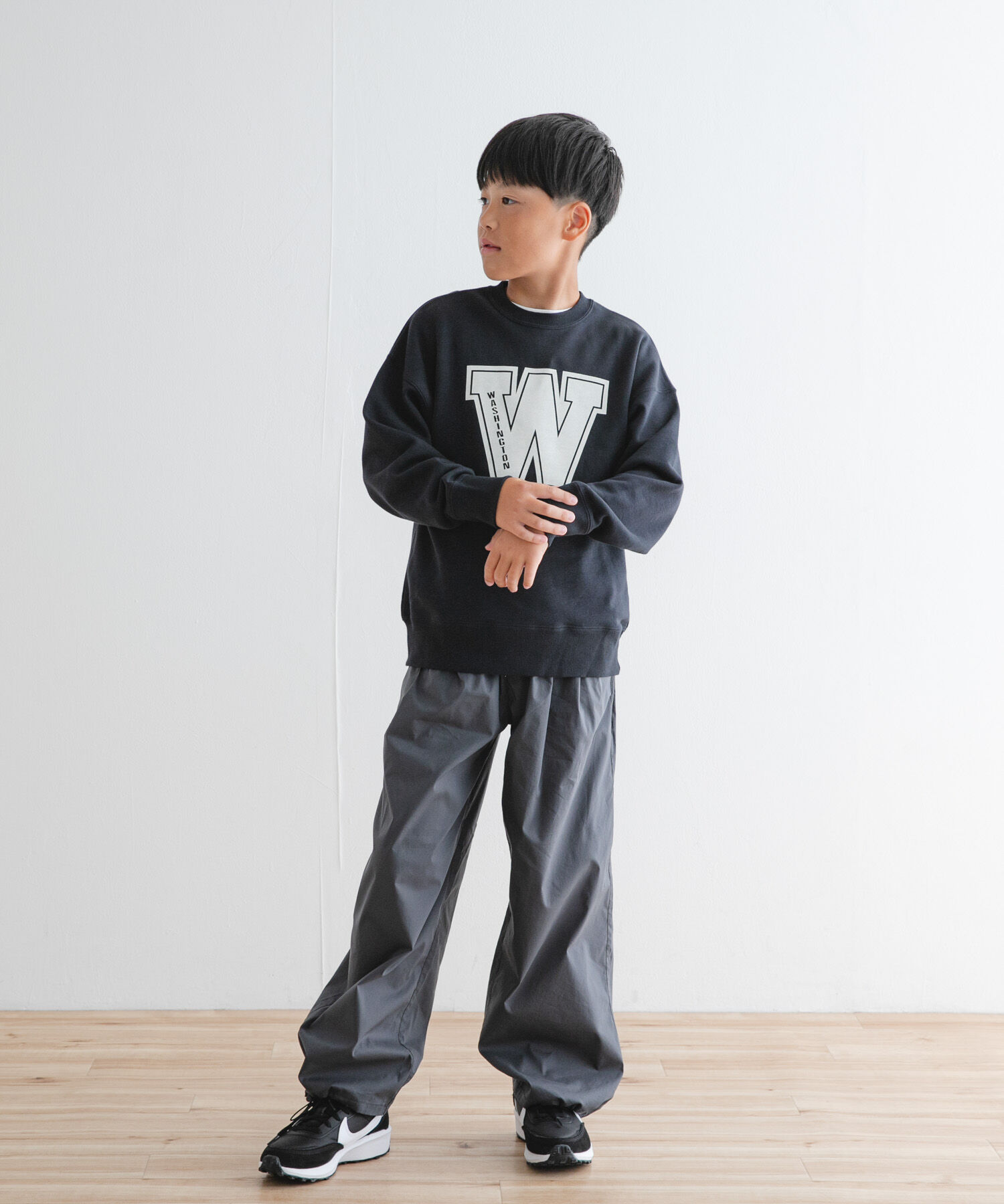 URBAN RESEARCH DOORS「『WEB/一部店舗限定』『別注』Champion&times;DOORS　ロゴスウェット(KIDS)」|その他|