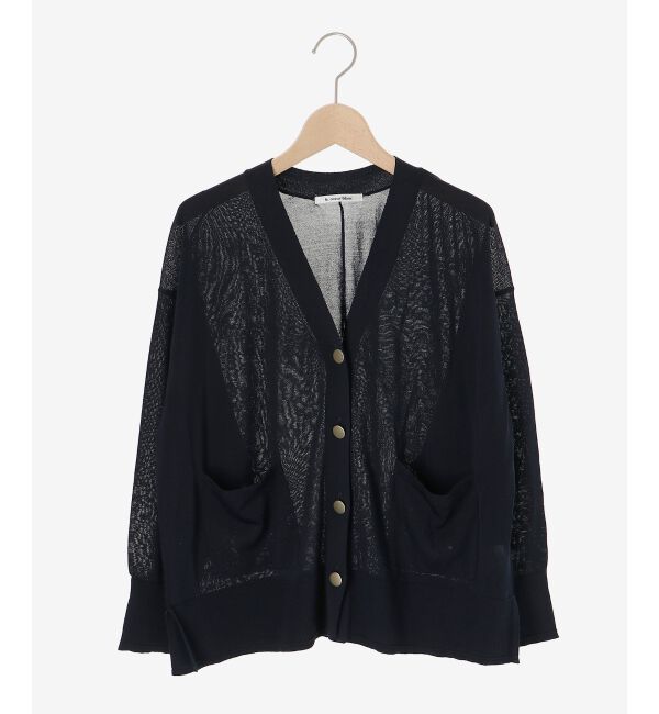  「《手洗い可能》ハイゲージVネックカーディガン」|カーディガン|