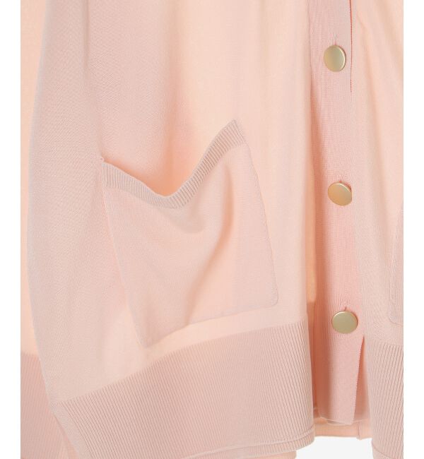  「《手洗い可能》ハイゲージVネックカーディガン」|カーディガン|