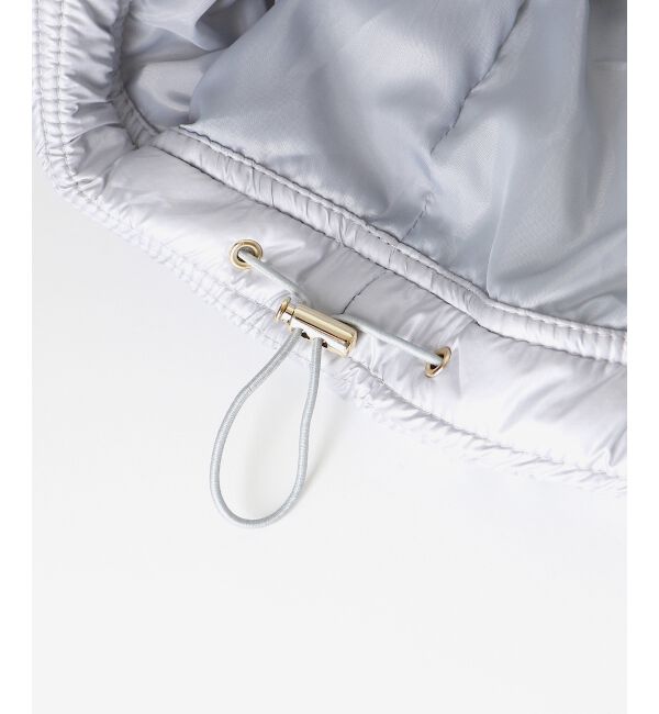 MAJESTICLEGON「リボンマフラーセット中綿ブルゾン」|ブルゾン・スタジャン|