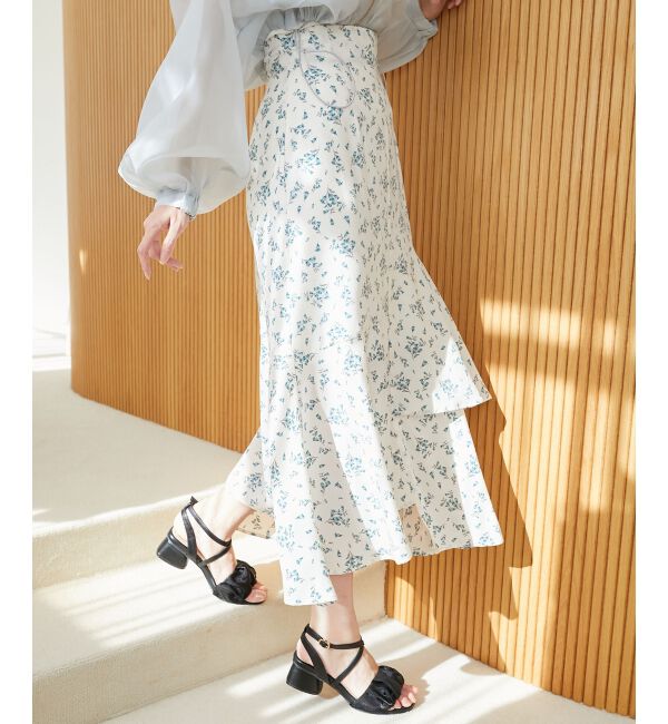 MAJESTICLEGON「ランダムティアードスカート」|スカート|