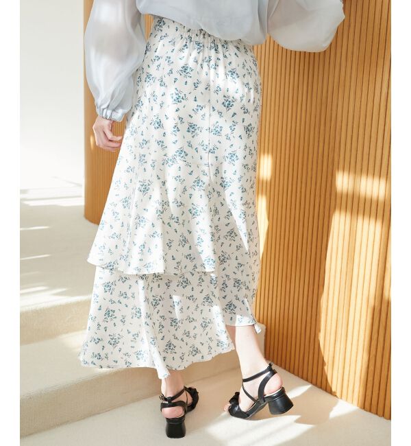 MAJESTICLEGON「ランダムティアードスカート」|スカート|