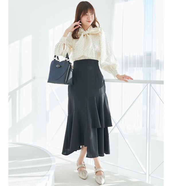 MAJESTICLEGON「ランダムティアードスカート」|スカート|