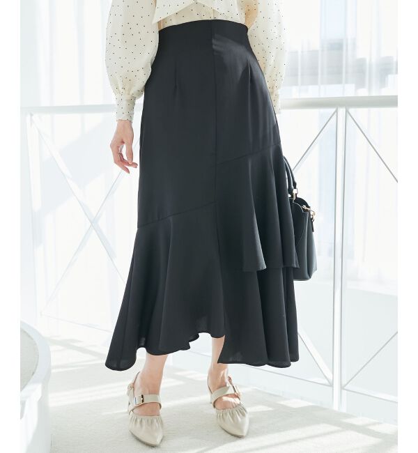 MAJESTICLEGON「ランダムティアードスカート」|スカート|