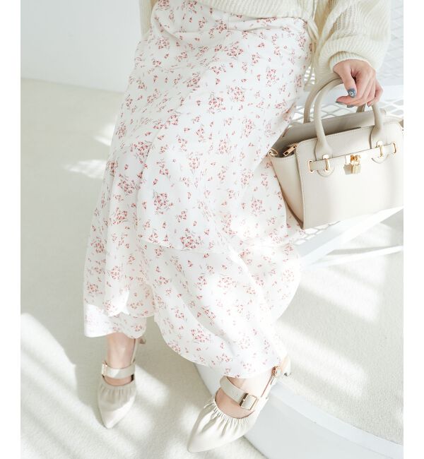 MAJESTICLEGON「ランダムティアードスカート」|スカート|