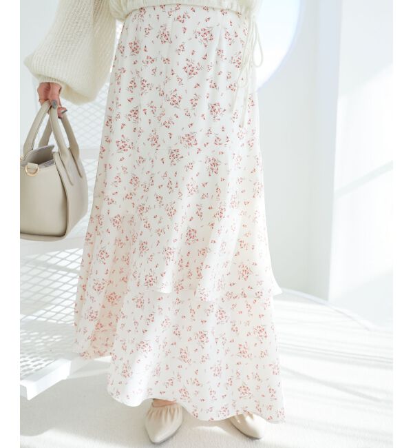 MAJESTICLEGON「ランダムティアードスカート」|スカート|