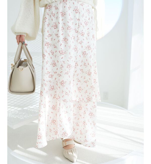 MAJESTICLEGON「ランダムティアードスカート」|スカート|