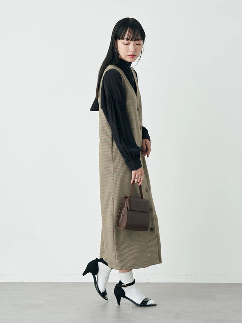 earth music&ecology「2WAYジレワンピース」|ワンピース|