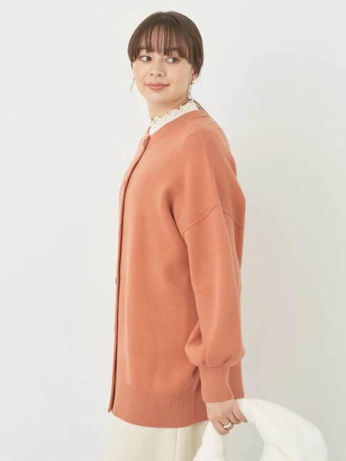 earth music&ecology「やわらかタッチミドル丈カーディガン」|カーディガン|