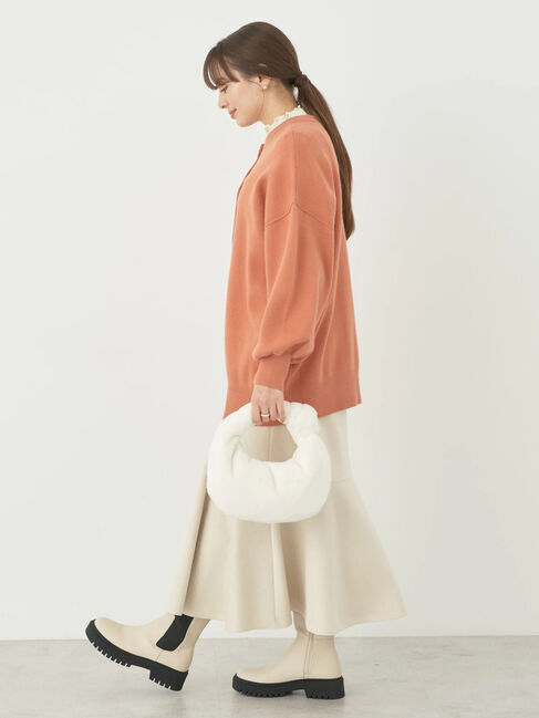 earth music&ecology「やわらかタッチミドル丈カーディガン」|カーディガン|