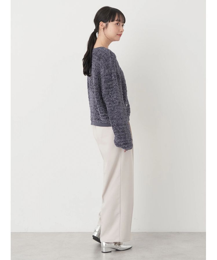 earth music&ecology「ファンシーツイードカーディガン」|カーディガン|
