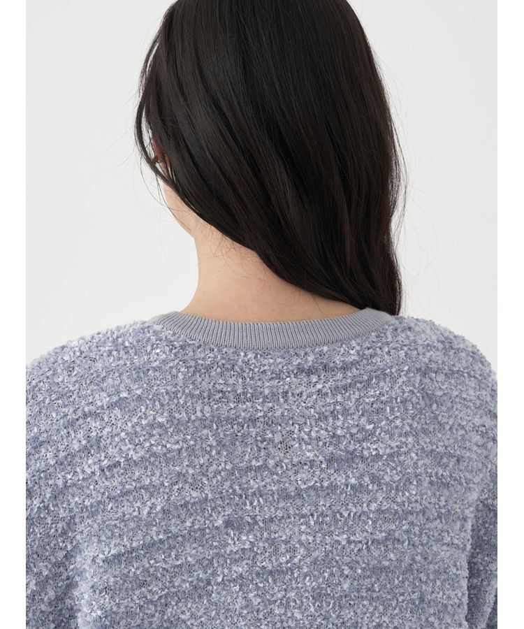 earth music&ecology「ファンシーツイードカーディガン」|カーディガン|