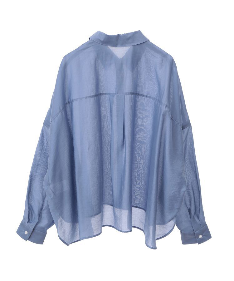 earth music&ecology「ワイドシルエットシアーシャツ」|シャツ・ブラウス|