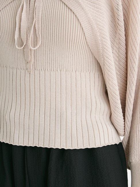 Green Parks「・swing　by　SET2点ニットボレロ&ニットキャミ」|カーディガン|