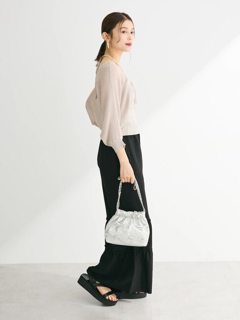 Green Parks「・swing　by　SET2点ニットボレロ&ニットキャミ」|カーディガン|