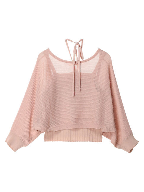 Green Parks「・swing　by　SET2点ニットボレロ&ニットキャミ」|カーディガン|