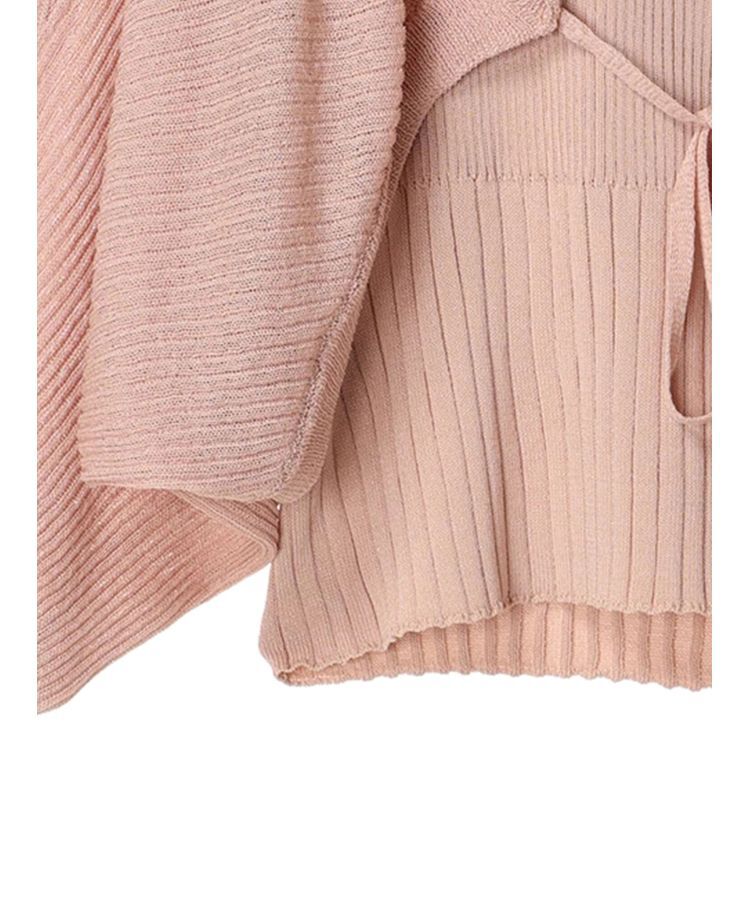 Green Parks「・swing　by　SET2点ニットボレロ&ニットキャミ」|カーディガン|