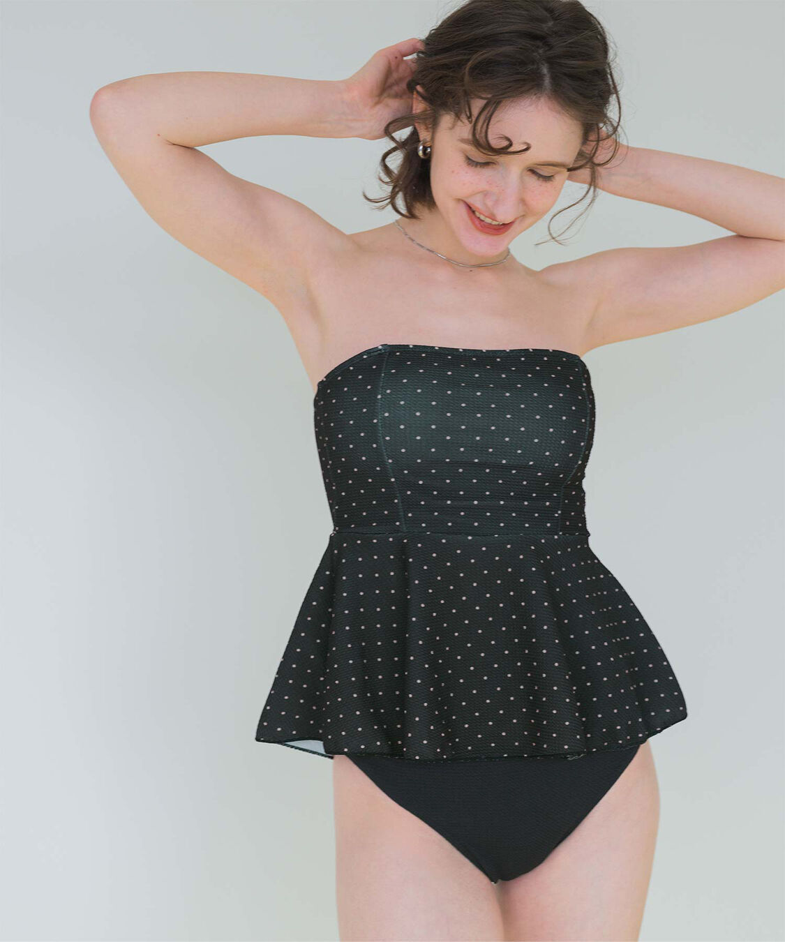 SEA DRESS「ペプラムフレアビスチェビキニ」|ビキニ|