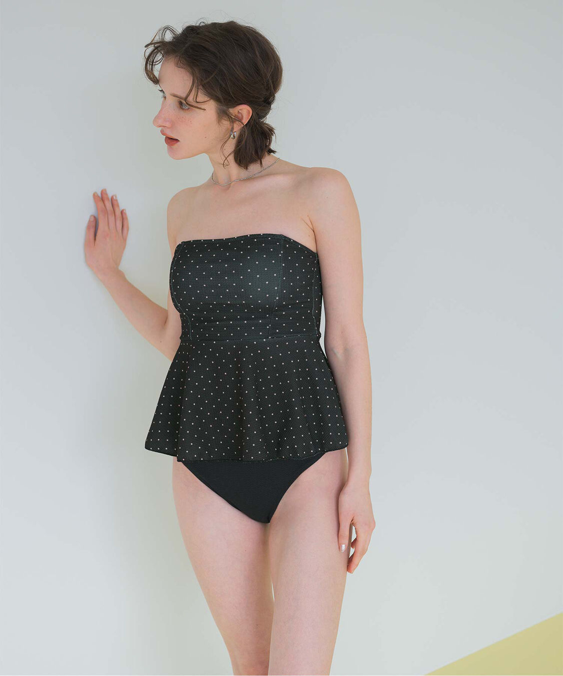 SEA DRESS「ペプラムフレアビスチェビキニ」|ビキニ|