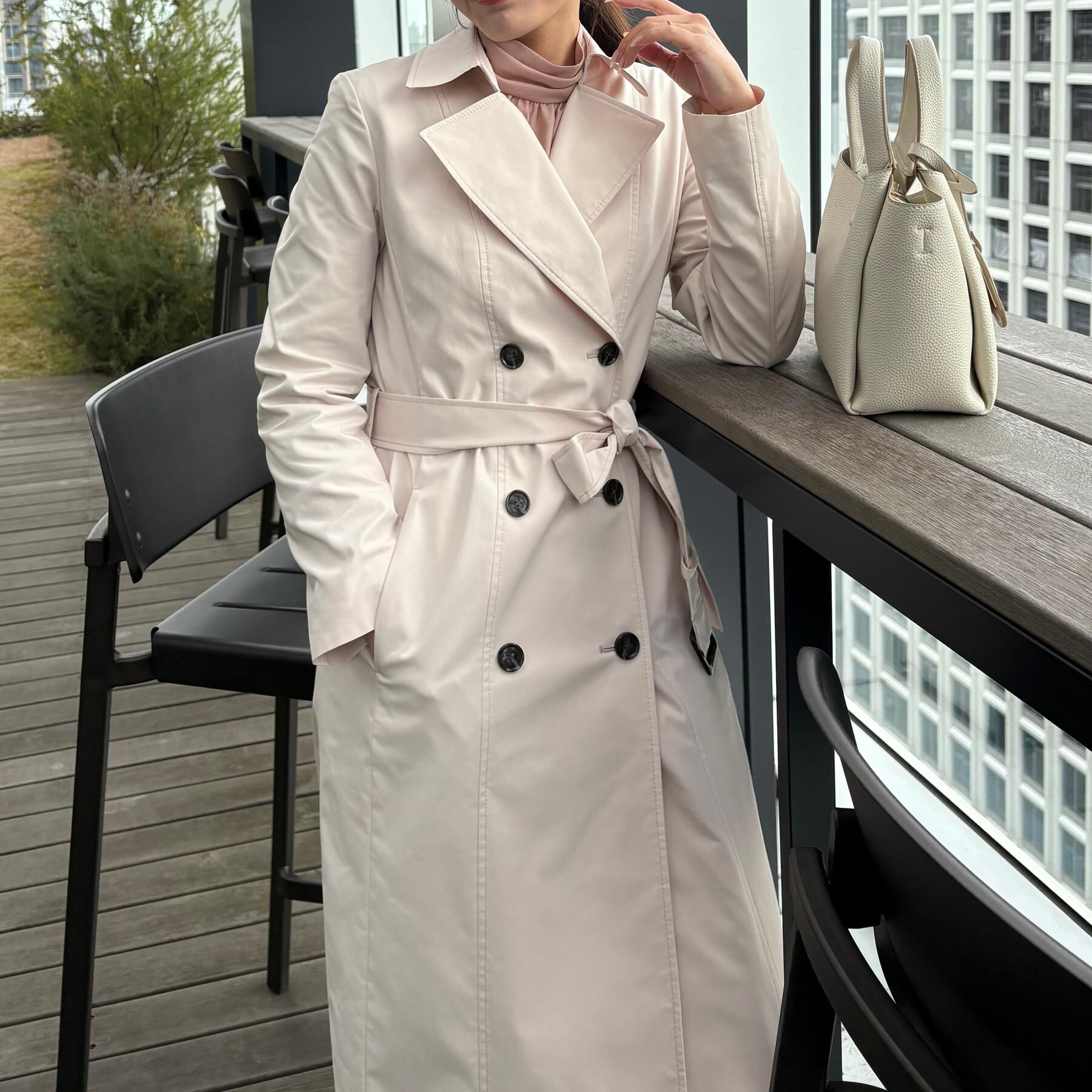 COUP DE CHANCE「【撥水加工】きれいめ定番トレンチコート」|トレンチコート|