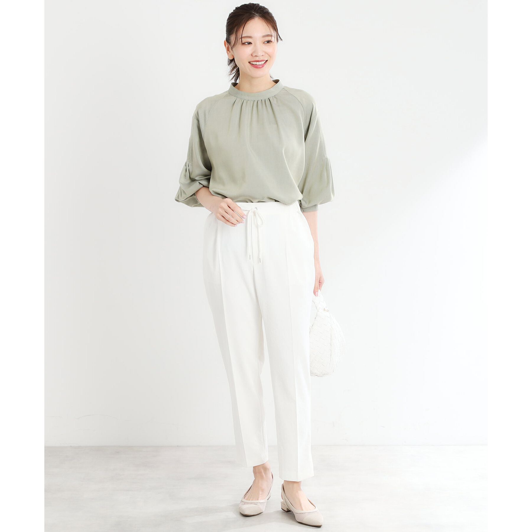 Reflect「【マシンウォッシュ可】リラクシーセンタープレスパンツ」|その他|