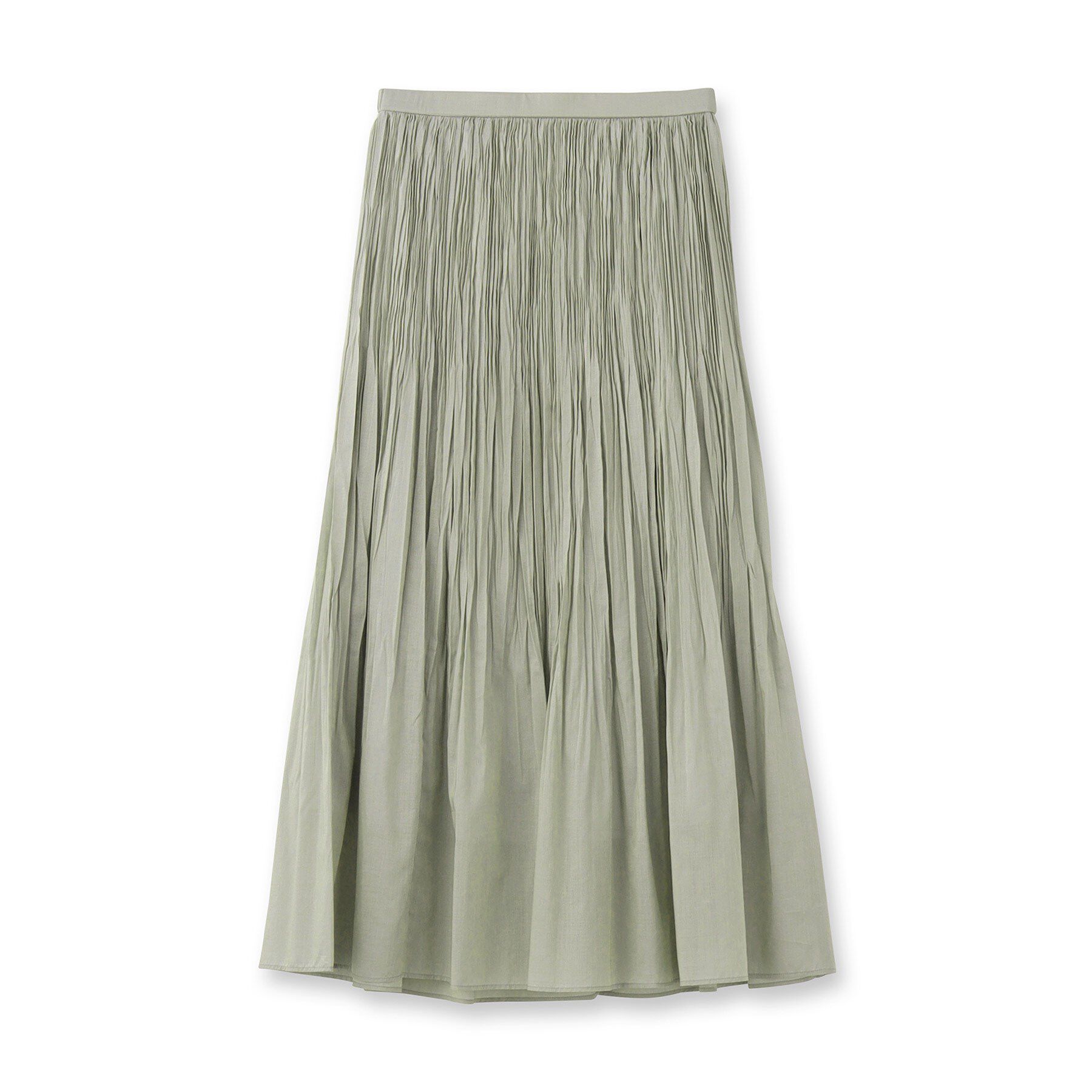 DRESSTERIOR「【ウエストゴム/ミディ丈】シアープリーツスカート」|スカート|