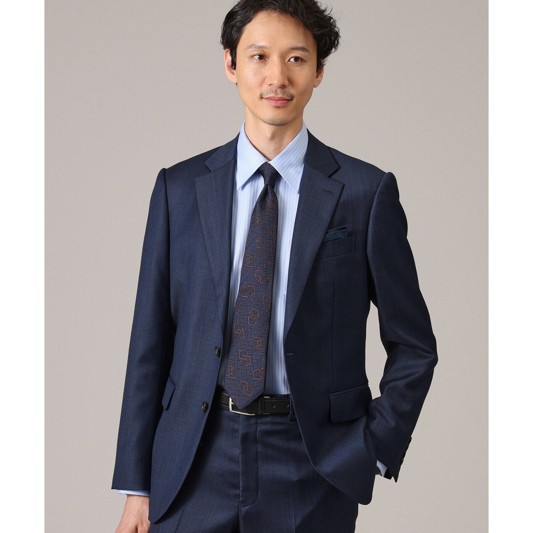 TAKEO KIKUCHI「【Made in JAPAN】シャドー矢羽根 525ペンタゴン ネクタイ」|ネクタイ・蝶ネクタイ|