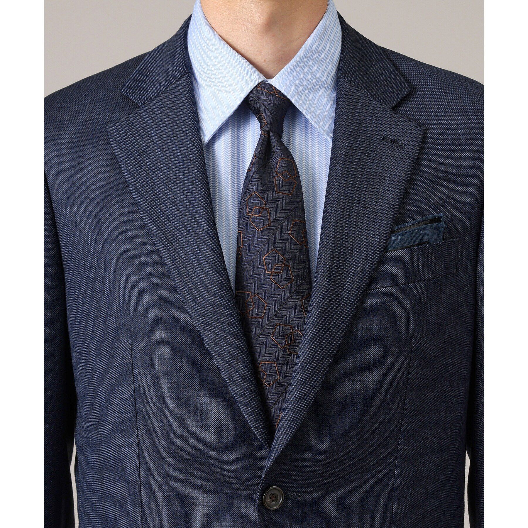 TAKEO KIKUCHI「【Made in JAPAN】シャドー矢羽根 525ペンタゴン ネクタイ」|ネクタイ・蝶ネクタイ|