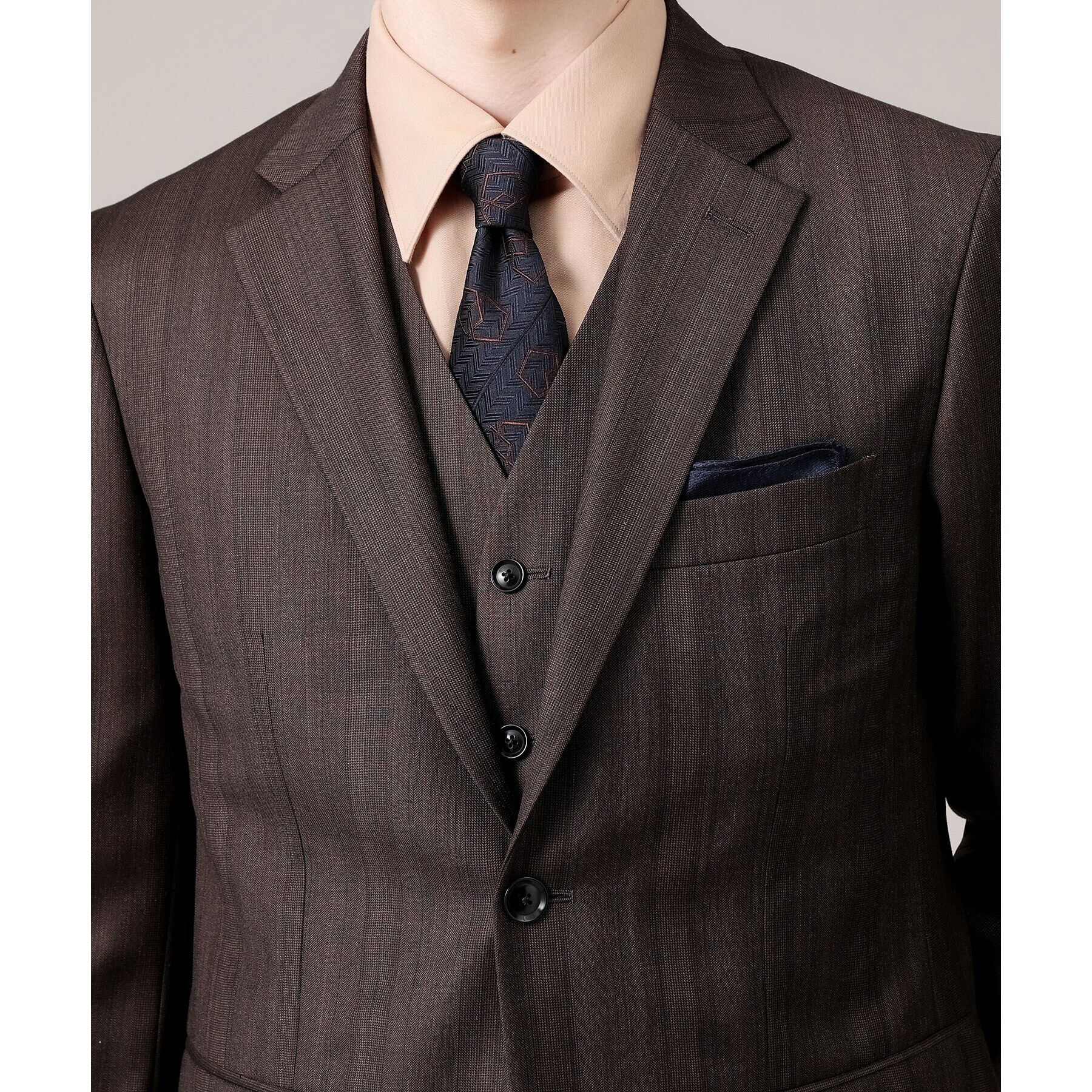 TAKEO KIKUCHI「【Made in JAPAN】シャドー矢羽根 525ペンタゴン ネクタイ」|ネクタイ・蝶ネクタイ|