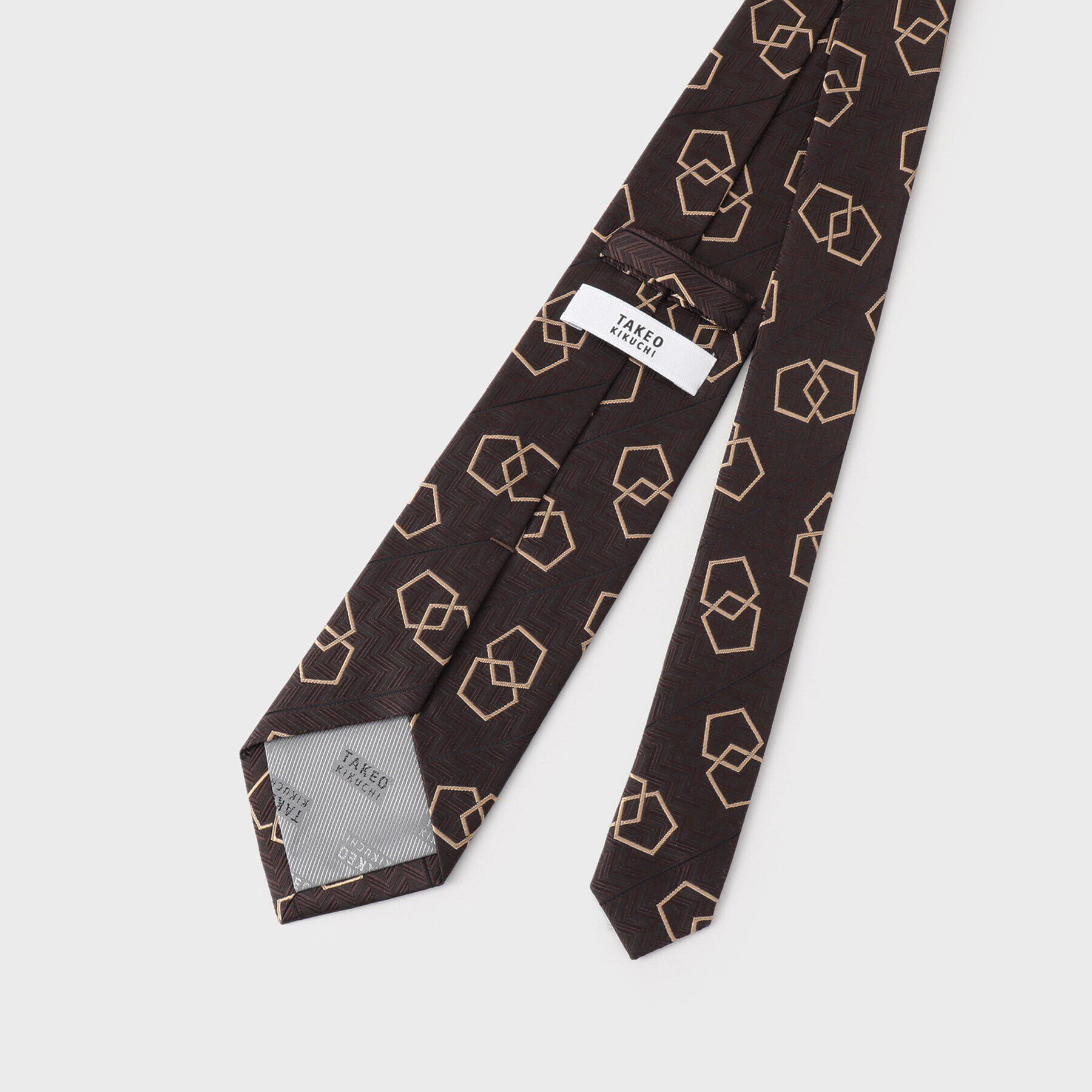 TAKEO KIKUCHI「【Made in JAPAN】シャドー矢羽根 525ペンタゴン ネクタイ」|ネクタイ・蝶ネクタイ|