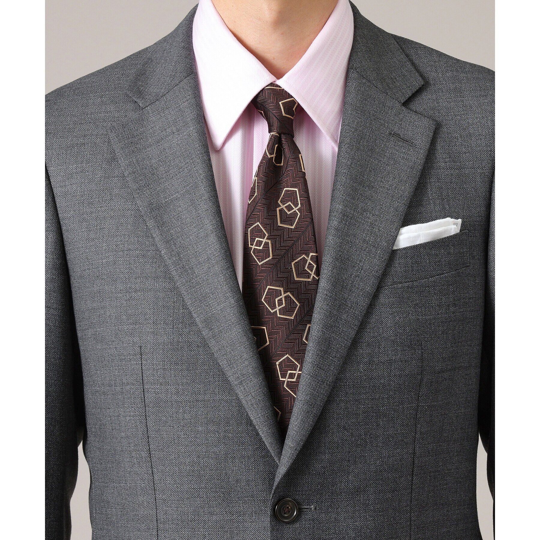 TAKEO KIKUCHI「【Made in JAPAN】シャドー矢羽根 525ペンタゴン ネクタイ」|ネクタイ・蝶ネクタイ|