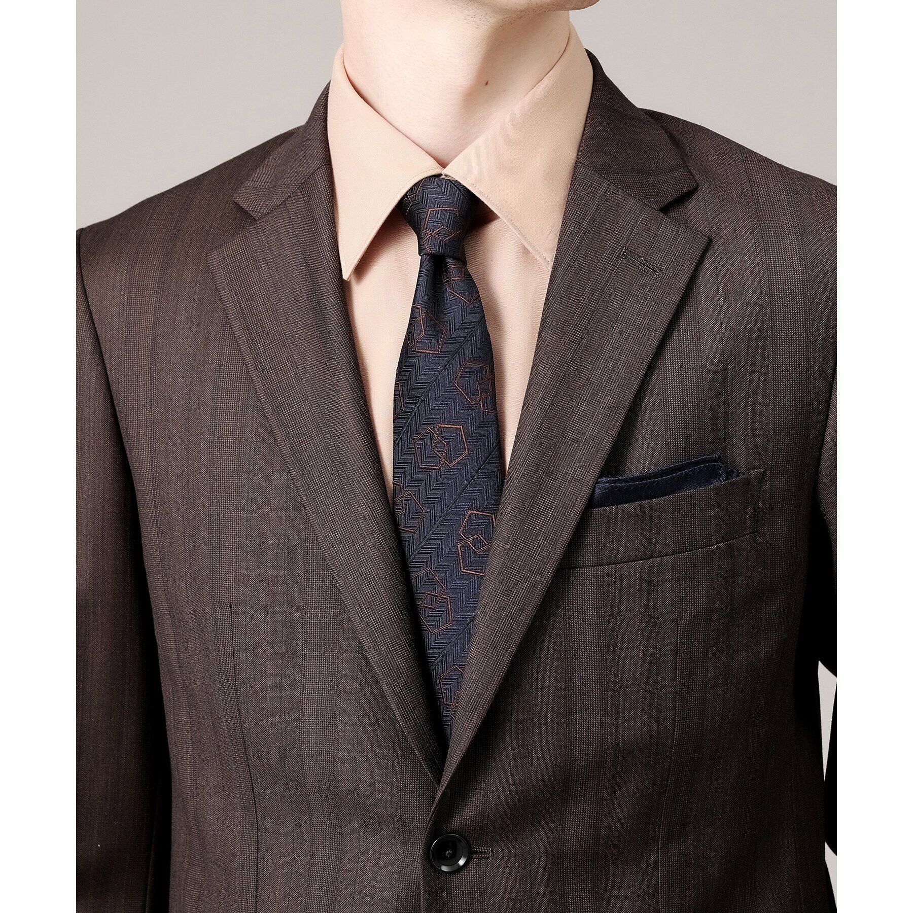 TAKEO KIKUCHI「【Made in JAPAN】シャドー矢羽根 525ペンタゴン ネクタイ」|ネクタイ・蝶ネクタイ|ﾈｲﾋﾞｰ(594)