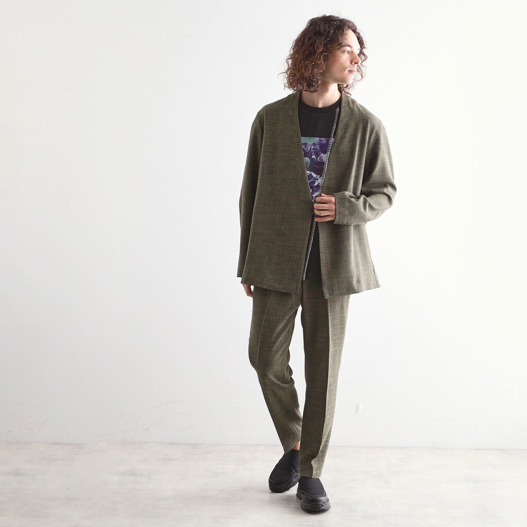 tk.TAKEO KIKUCHI「【洗える】テックキャンバスサマーパンツ/セットアップ対応」|その他|