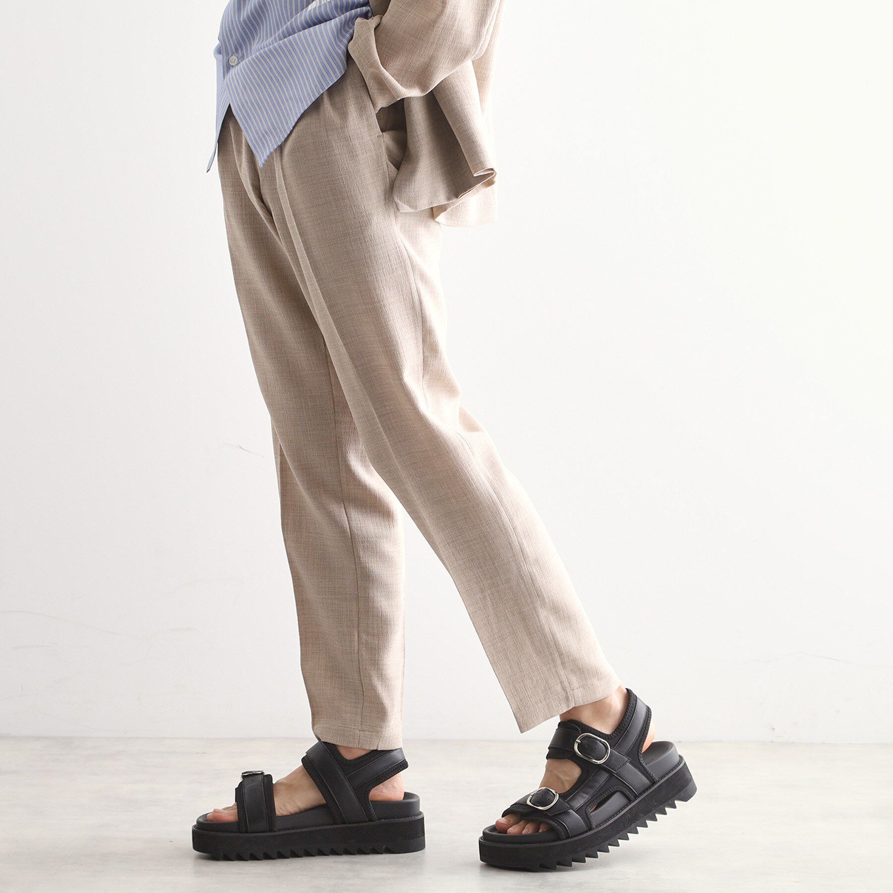 tk.TAKEO KIKUCHI「【洗える】テックキャンバスサマーパンツ/セットアップ対応」|その他|