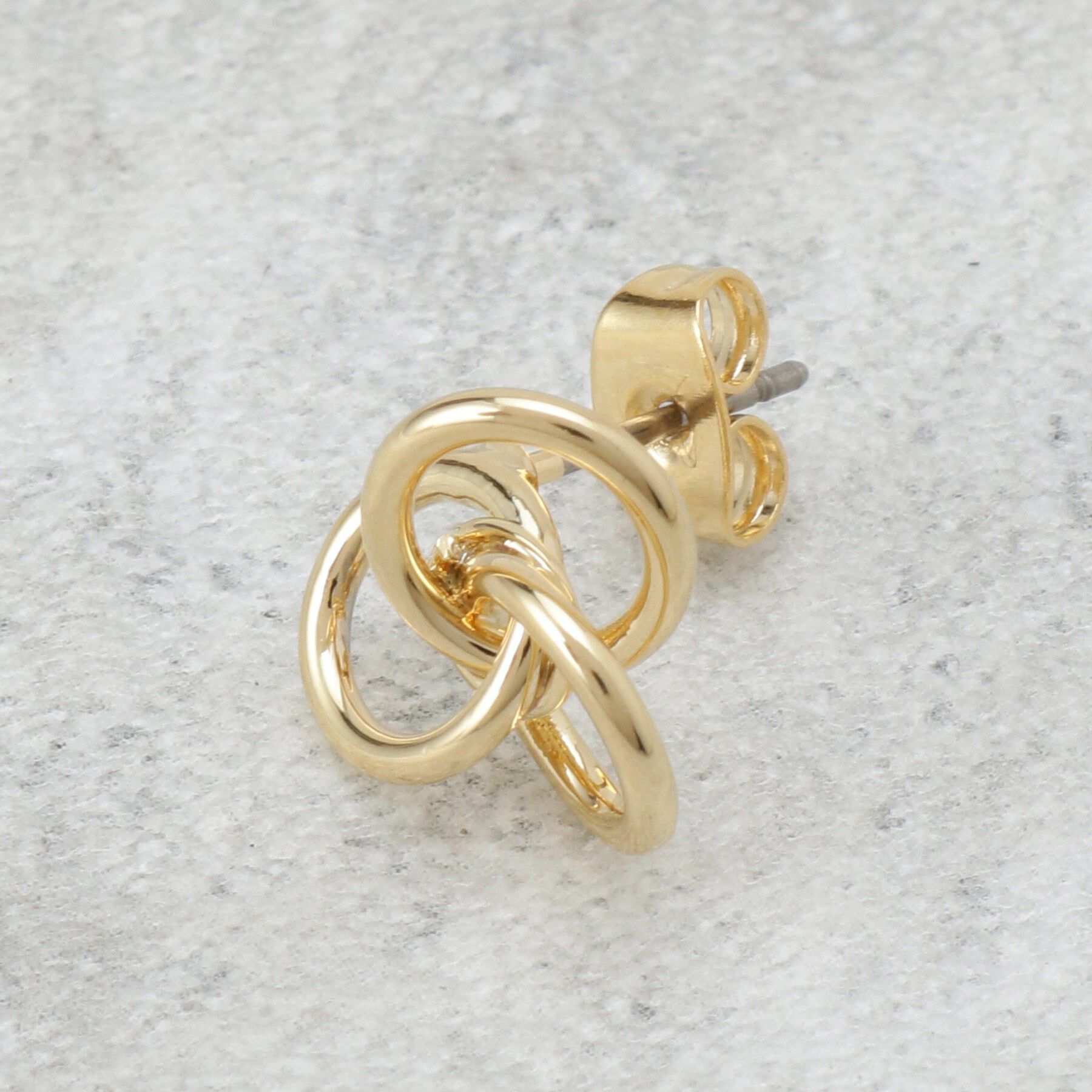 OPAQUE.CLIP「ノットメタルミニピアス」|ピアス|