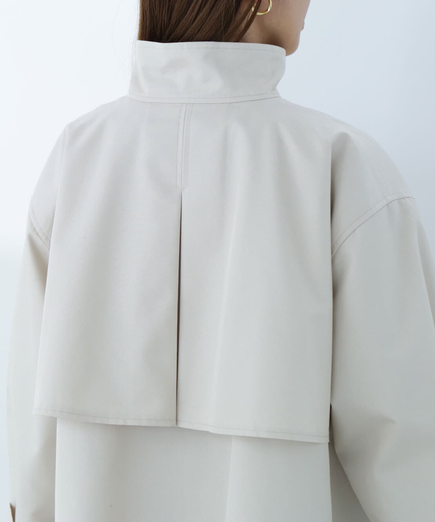  「スタンドネックハーフコート」|ブルゾン・スタジャン|