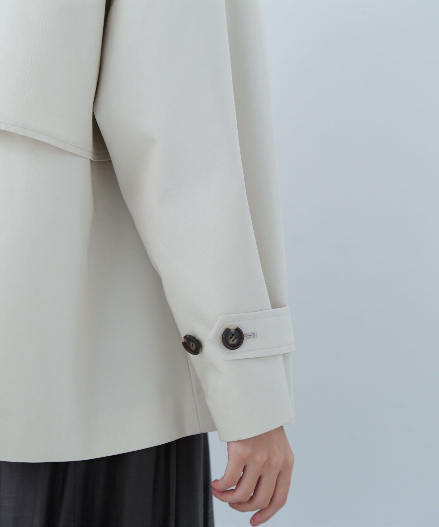  「スタンドネックハーフコート」|ブルゾン・スタジャン|