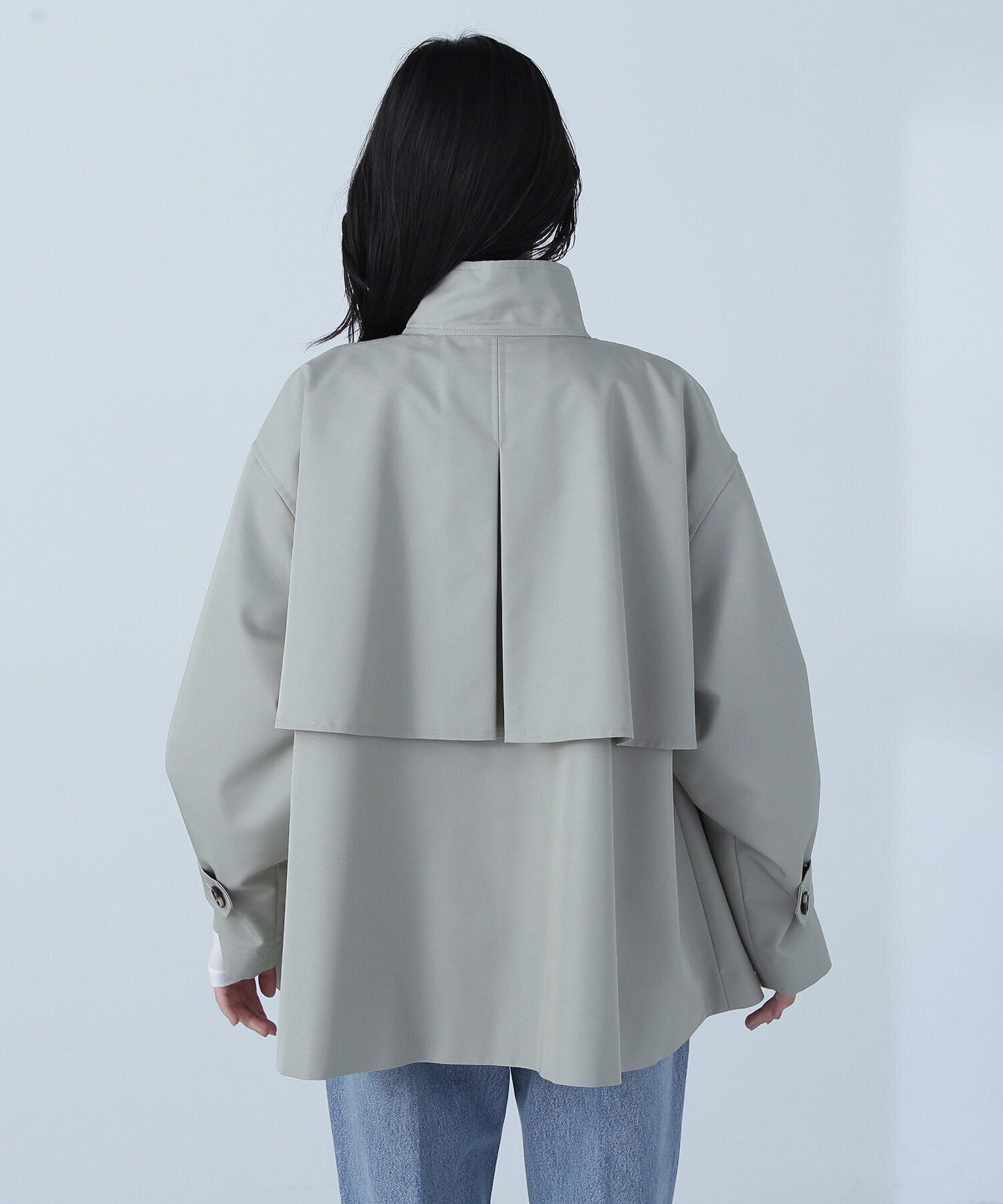  「スタンドネックハーフコート」|ブルゾン・スタジャン|